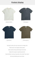 Camisetas para hombre Camisetas Suaves y transpirables Tops vintage - details 4