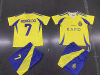 Camiseta de fútbol del club Riyadh Home 24-25 Amarilla No.7 para niños y adultos, tallas 14-3XL para adultos - details 6