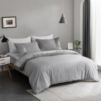 Juego de Ropa de Cama de Veludo Splicing Super King Cubierta de Edredón 220x240 Color Sólido Conjunto de Cama de Muñeca Cómodo y Duradero Doble Edredón Cubierta 260x240 - details 10