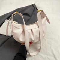 Bolso cruzado plisado de estilo coreano, bolso ligero de Color sólido de PU, bolso de mano de cuero suave, bolso de hombro para mujer - details 29