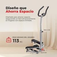 Stepper Giratorio con Manillar para Ejercicios en casa, Equipo Cardiovascular de bajo Impacto para un Entrenamiento Completo, con opción Escalador de Fitness Inteligente - details 5