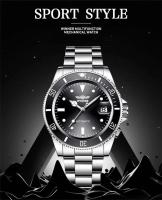 Reloj Mecánico Automático de Lujo Premium WINNER 002 Correa de Acero Inoxidable Resistente al Agua - details 0