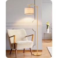 Pantalla de Lino Beige, Casquillo E27, Compatible con Varias Bombillas, 160cm Lámpara de Arco Negra con Pantalla Ajustable para Dormitorio, Salón, Oficina - details 25