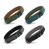 Collar de perro reflectante con correas elásticas, Collar ajustable sin tirones para mascotas para perros medianos y grandes, hebilla de liberación rápida resistente - details 12