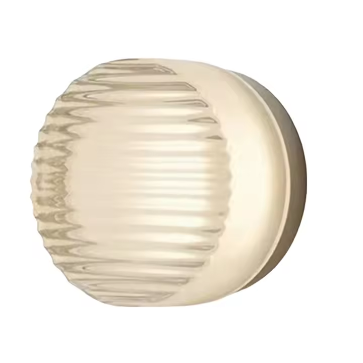 2 Lámparas De Pared LED Sala De Estar Lámpara De Pared LED Moderna Luz Nocturna De Lujo Nórdica A Rayas - Transparente - 1