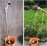 Cabezal de ducha portátil recargable para jardín móvil, bomba de agua de un cubo, sin necesidad de extensiones de manguera adicionales - details 0