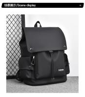 Mochila para hombre, bolso impermeable para ordenador portátil para hombre, mochila de diseñador de tendencia para hombre, bolso de viaje de gran capacidad para jóvenes a la moda, mochila sencilla - details 14