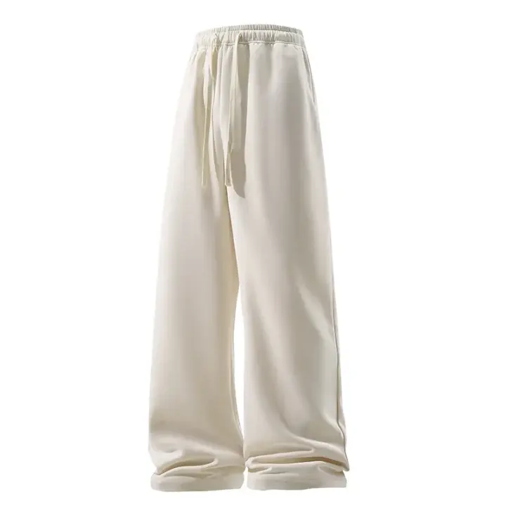 Nuevo pantalón deportivo de pierna ancha de alta calidad, neutro, cómodo, multifuncional, informal a la moda - 1