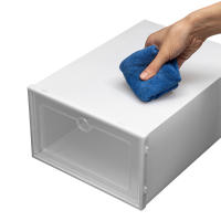Caja de Almacenamiento Para Zapatos Juego de 20, Apilable - details 3