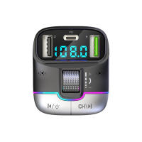 Transmisor FM para coche con Bluetooth 5,3, adaptador inalámbrico, reproductor MP3, llamada manos libres, USB Dual, PD, Cargador rápido, rueda de rodillo - details 7