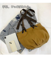 Bolso Retro de lona para ropa de trabajo, bandolera multifuncional de gran capacidad, marca de moda, novedad de 2024 - details 3