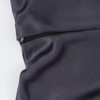 Vestido largo de satén sin mangas para mujer, casual Tre con escote grande y espalda abierta, fruncido, verano - details 27