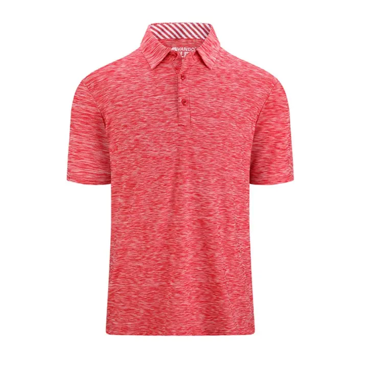 Polo de golf para hombre, camisa deportiva informal lavada de manga corta, fabricante de ropa para hombre transfronterizo de comercio exterior de Amazon - 1