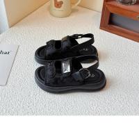 Sandalias informales para niños con correa de gancho y bucle, nueva tendencia 2025, zapatos de playa a la moda con dedos abiertos, zapatos de playa para niños medianos y grandes, suaves y antideslizantes - details 6