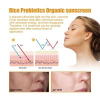 Crema de protección solar de arroz orgánico 50ml Especial para el cuidado de la piel facial - details 4