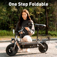 iScooter F2 Patinete Eléctrico Plegable para Adultos con Asiento 30KM/H 500W Tablas de Skate - details 9