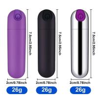 Potente Mini vibrador tipo bala con carga USB, Juguetes sexuales para adultos, estimulador del clítoris para mujeres, vibradores vaginales del punto G, masturbación erótica - details 1