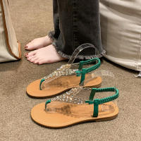 Sandalias de mujer de gran tamaño con diamantes de imitación nuevas de verano - details 25