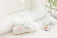 Nueva nube de peluche, Luna, estrella, gota de lluvia, almohada de felpa, cojín suave, juguetes para niños, bebés, niñas, regalo de Navidad, decoración para habitación y coche - details 15