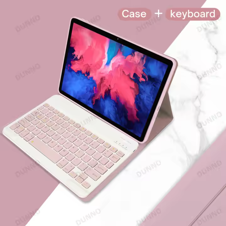 Funda Magnética de Funda de Teclado para Tablet Lenovo Tab P11 Pro Compatible con J706F J716F J606F J607F J616F Marca DUNNO Teclado Fijo de 10 pulgadas - 1