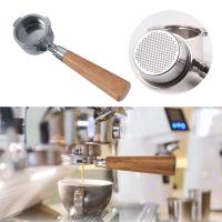 Portafiltro de 51mm para Delonghi Coffee, portafiltro sin fondo, 3 orejas, piezas de repuesto de acero inoxidable, MANGO y cesta de filtro - details 2