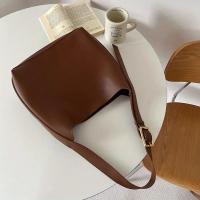 Bolso de hombro de mujer, bolso de moda sólido, bolso de trabajo de cuero minimalista - details 4