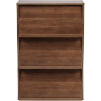 Muebles Modernos de Almacenamiento Estante de Libros con 3 Puertas Plegables - details 1
