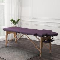 Camilla de masaje plegable, mesa de masaje: 2 zonas de madera, para fisioterapia y tatuaje - details 4
