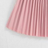 Falda Plisada de Khaki para Niñas Mangas de Pétalo Blanco Estilo Preppy para Cumpleaños - details 16