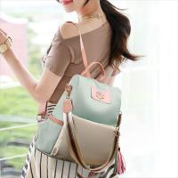 Nueva Mochila De Hombro Para Mujer De Alta Calidad Gran Capacidad De Oxford Saco Tote Color Mochila De Mujer Tipo De Mochila Suave Con Bolsillo Interior Para Teléfono Móvil Y Cierre De Cremallera - details 1
