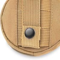 Monedero para hombre al aire libre, monedero de tela Oxford de doble capa para mujer, monedero multifuncional de Color sólido con cremallera, billeteras para exteriores - details 3