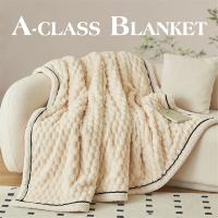 Manta cálida de franela para dormir, mantas de forro polar para la cama, acolchada, gruesa, cálida, suave y cómoda, para el hogar, Otoño e Invierno - details 0