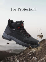 Botas de senderismo impermeables para hombre al aire libre, botas de acampada, zapatos de senderismo resistentes al desgaste, botas de Trekking para escalada de montaña de alta calidad - details 9