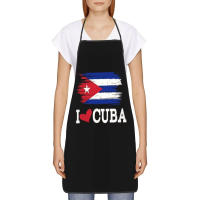 Delantal de Cocina con Bandera de Cuba Havana Unisex para Chefs, Horneados, Jardineros - details 10