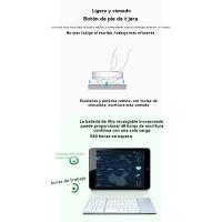 Ultra-delgado con touchpad portátil tríptico inalámbrico bluetooth teclado de la tableta teclado bluetooth - details 6