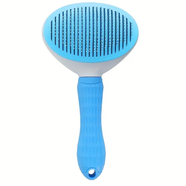 Cepillo para quitar el pelo de perros y gatos, cepillo masajeador para el cuidado de mascotas que elimina los enredos - 1