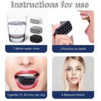Jaw Exerciser Double Chin Reducer Jawline Exerciser Ball Neck Toning Jaw Face Mouth Exerciser Muscle Slimming Facial Fat Burner - details 6