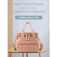 Bolsa de almuerzo de doble capa Bolsa de hielo portátil de gran capacidad Bolsa de almuerzo expandible portátil a prueba de fugas Bolsa de picnic - details 1