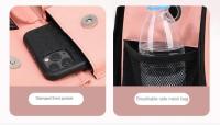 Mochila portátil para gatos, bolsa de salida para mascotas con tiras reflectantes, cápsula espacial, suministros para gatos - details 7