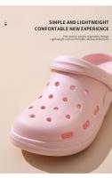 Zapatillas de Cueva para Mujer Nuevas Zapatillas de Playa de Verano Uso Doméstico EVA Antideslizante Sandalias de Jardín para Madre y Bebé - details 3