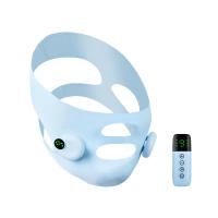 Mascarilla adelgazante facial reutilizable con línea en V para mujer, adelgazante para mejillas y barbilla con moldeador de cara con moldeador de papada - details 0
