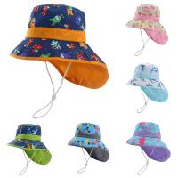 Gorro de Protección UV para Niños con Diseño de Dibujos Animados Ideal para Playa y Verano en Panamá Gorro de Sombrero Ancho para Niños y Niñas - details 0