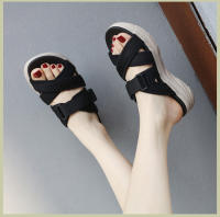 Verano nuevas sandalias estilo deportivo ligero para mujer cómoda banda de goma de gran tamaño zapatillas de suela gruesa - details 11
