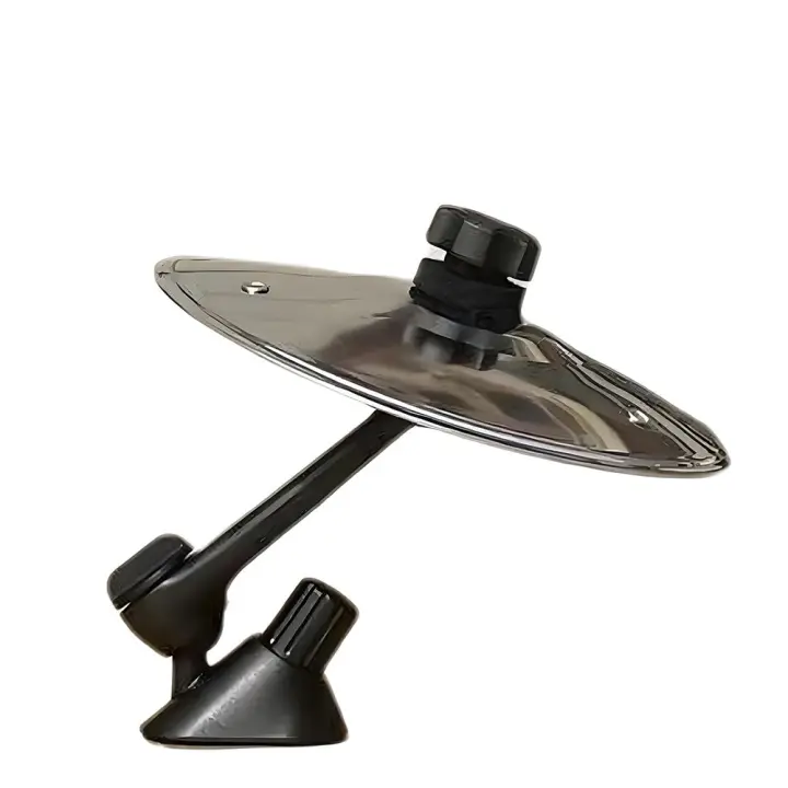 Piezas creativas de reparación de platillos para coche, instrumentos musicales, Mini platillo de choque de tambor, Clip esencial para coche, ventilación de aire para tambor de coche - 1