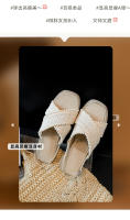 Sandalias De Pescador Tejidas Con Hierba Verano Para Mujer Nuevo Plano Sanya Nicho De Vacaciones De Viaje Zapatos Romanos Franceses - details 1