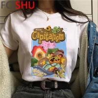 Camiseta Harajuku de Animal Crossing New Horizons Kawaii con Diseño de Dibujos Animados Divertido y Ligero para el Verano Top de Moda Casual - details 19