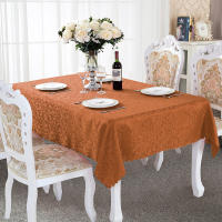 Cubierta protectora para mesa de comedor, mantel Jacquard rectangular ecológico, tela para boda, restaurante, reciclado, moderno - details 11