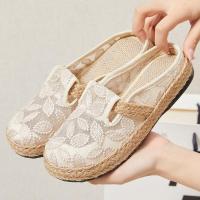 Zapatillas planas informales para mujer, zapatos transpirables de verano - details 4