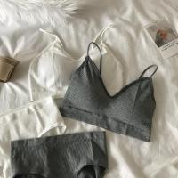 Conjunto Deportivo para Mujeres de Alta Elasticidad Estilo Coreano Push Up sin Anillo de Acero - details 16