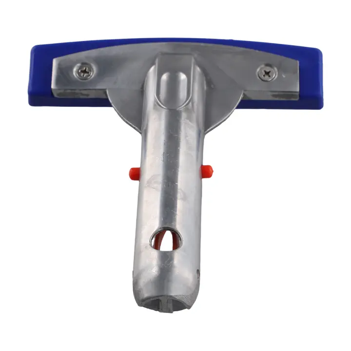 Cepillo limpiador de piscina de acero inoxidable de 5,5 pulgadas para herramienta de equipo de limpieza de pared de suelo de estanque de Spa - 1